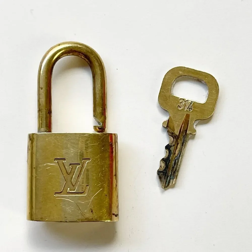 Vintage Louis Vuitton Lock and Key #314